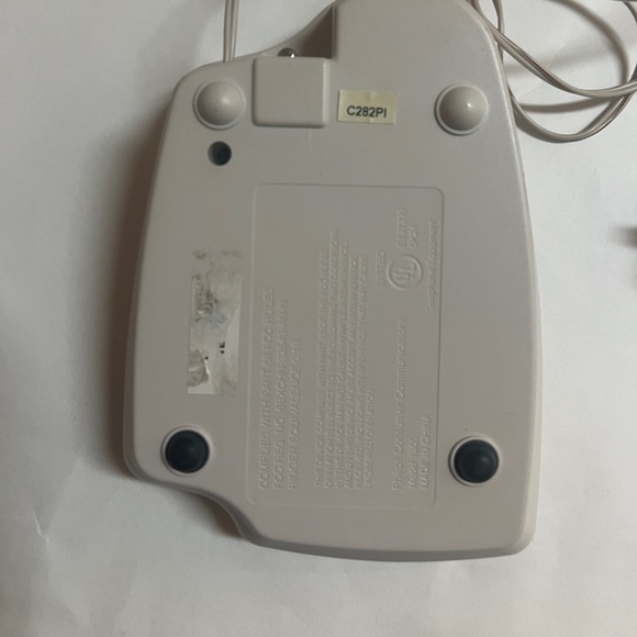 Vintage AT&T Micro Cassette Answering System Model 1305 Two Way Recording 1998 - Picture 6 of 7